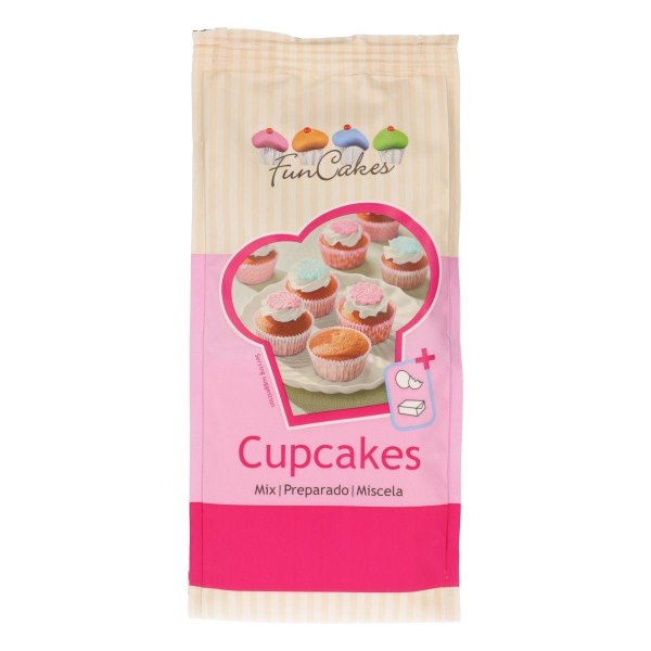 FunCakes Funcakes Mix För Muffins Cupcakes, Färdig Bakmix 500g Multifärg