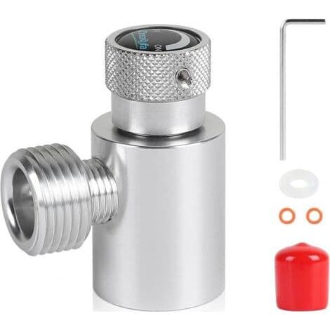 Sodasteam TR21-4 til W21.8-14 Adapter til CO2-cylinder eller Akvarium, Sodamaskine Tilbehør med Udskiftningspakninger