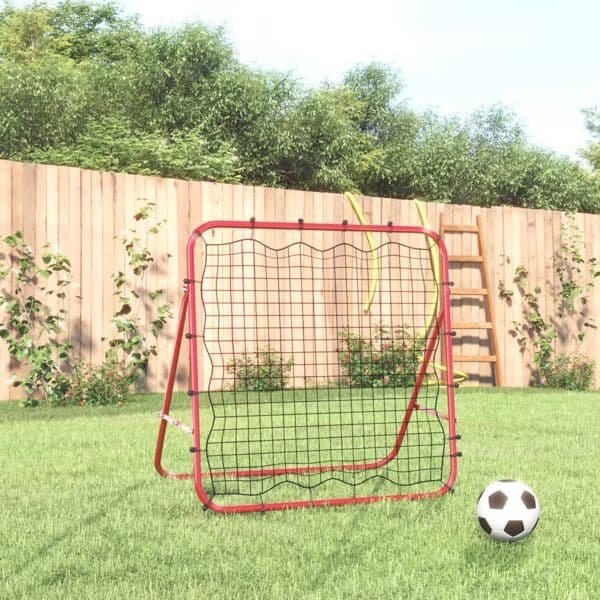 vidaXL Justerbar kickback rebounder 96x80x96 cm stål & PE