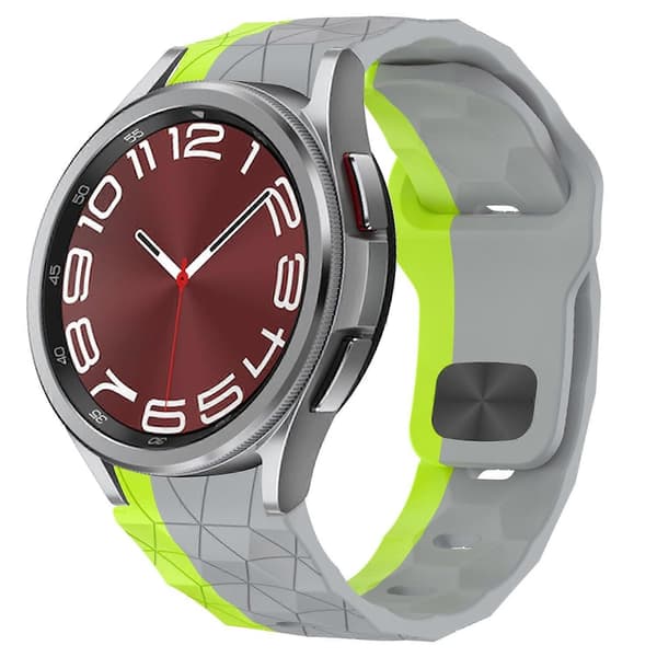 Bestselgende silikonrem kompatibel med Samsung Galaxy Watch 6 Classic 43mm