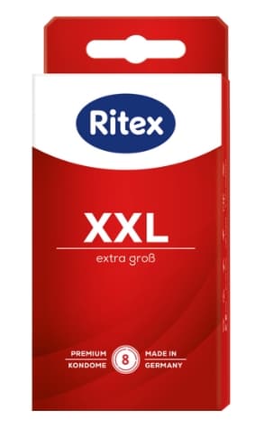 8-pack med Ritex XL Kondomer från Tyskland