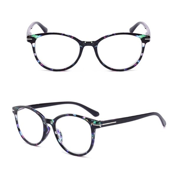 Floveme Praktiske Læsebriller (+1 - +4) Lila +1.0