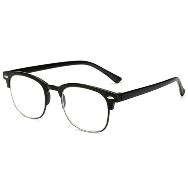 Floveme Effektive Glatte Læsebriller Med Power +1,0-+4,0 Svart +1.5