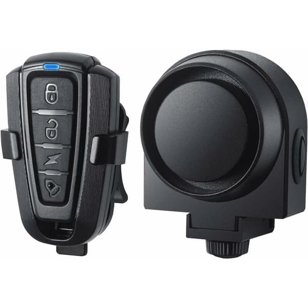 Tyverialarm, smart alarm med trådløs fjernkontroll, vanntett vibrasjons smart alarm, for sykkel/motorsykkel/elektrisk kjøretøy/sparkesykkel