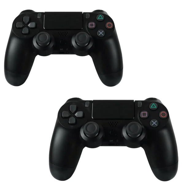 2-pakning PS4-spillkontroller - Trådløs DoubleShock for Playstation 4