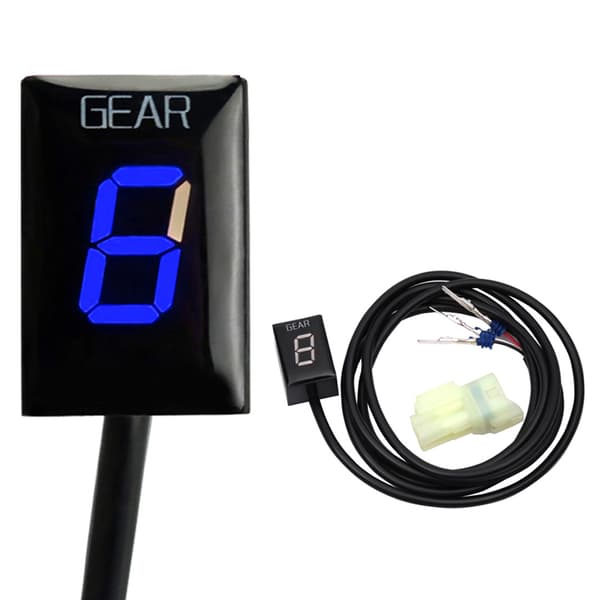 Digital girindikator for motorsykkel, LED-display med vanntett design og rask girgjenkjenning, nøytral indikator for Honda CBR1000RR CB500X