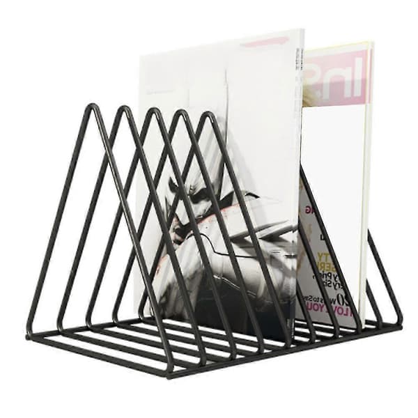 Vinylplate CD-stativ Album Display Stativ Multifunksjonell Vertikal Europeisk Kunstsamling