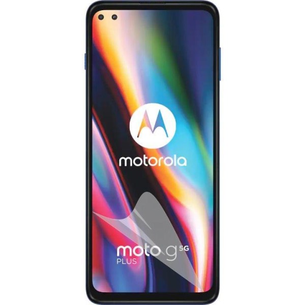 The Techshop 2-pack Motorola Moto G 5g Plus Skærmbeskytter - Ultra Tynd Transparent