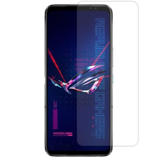 The Techshop 2-pak Asus Rog Phone 6/6 Pro Skærmbeskytter I Hærdet Glas 0,3 Mm Transparent