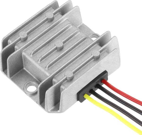 DC 12V - 19V tehomuunnin 3A 57W askelmuuntaja jännitesäädin IP67 vedenpitävä muuntajamoduulisovitin autoon, kuorma-autoon, aurinkosähköjärjestelmään -