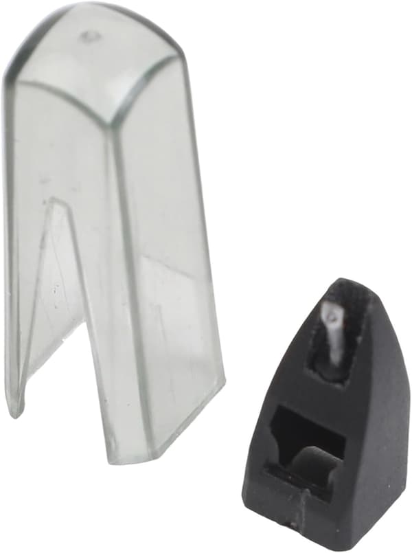 Ortofon Concorde OM Super og designet nem at bruge stylusudskiftning til pladespiller langtidsholdbar med forskellige afspillere (sort) Sort