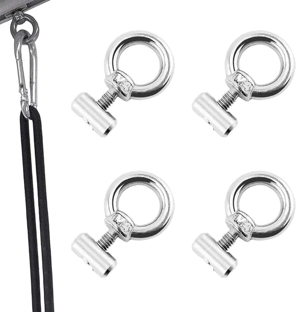 Markis Stoppare Paket, Camping Markis Stoppare Kit, Markisstoppare i Rostfritt Stål, Rörledningsskena Tillbehör för Husvagn, Husbil, Campervan, Båt