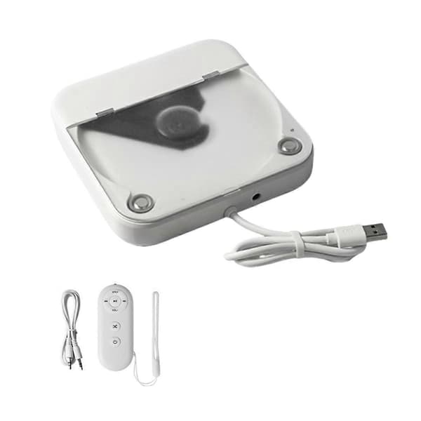 Ekstern Universal CD-afspiller til bil - Bærbar CD-afspiller med AUX-kabel, tilsluttes bilens USB-port, L