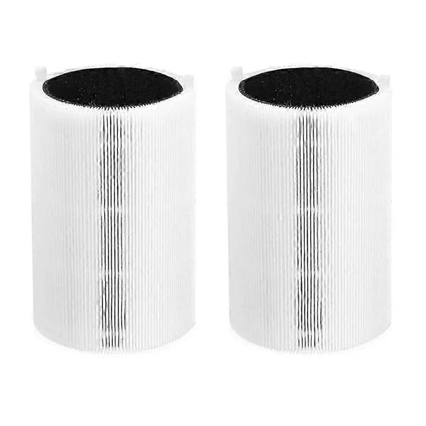 2 stk. Hepa-filter for Blue Pure 411/411+ & 3210 Luftrenserfilter Aktivert Karbon Erstatningsfilter