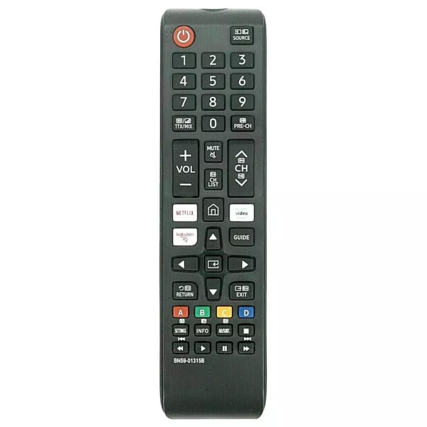Macaro Universal Fjernbetjening Til Samsung Tv Bn59-01315b Black