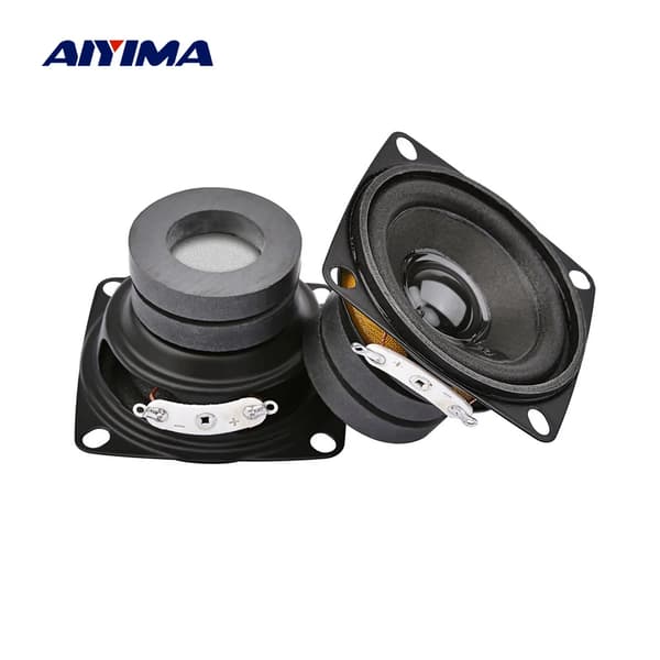 2 kpl 2 tuuman mini audio kannettavat kaiuttimet täyden alueen kaiutin 4 8 Ohm 10W DIY-kaiutin kotiteatteriäänijärjestelmä
