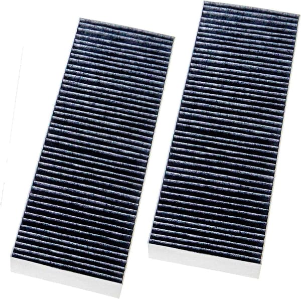 2-pak aktivt kulfilter kompatibelt med Bora Pure/x Pure/s Pure ventilatorer, Puakf filtertilbehør erstatningsfilter