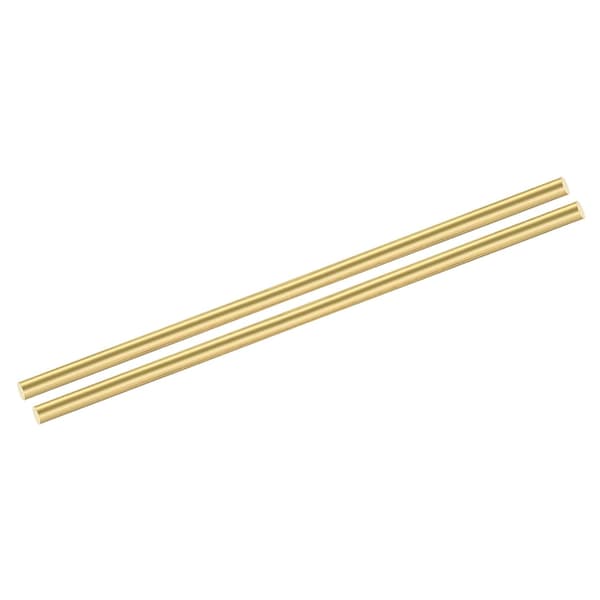 2 kpl messinkitankoja (6 mm) 1/4 tuumaa x (200 mm) 6 kiinteää pyöreää sorvitankoa veitsen kahvoihin, tappiin, tee-se-itse-askarteluun, mallilentokonee