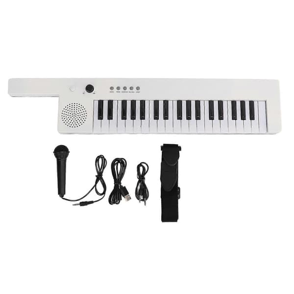 37-tangenters Keyboard Piano Bærbar Gitar Elektronisk Orgel Mini Keytar Utdanning Musikkinstrumentbf-3755