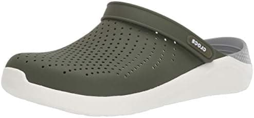 Unisex-Voksen LiteRide Clogs, Nero army green/hvid army green/hvid army green/hvid