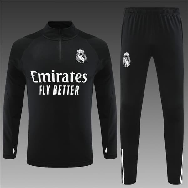 23-24 Ny Sæson Real Madrid Voksen/Børne Jersey Langærmet Outfit-Xin