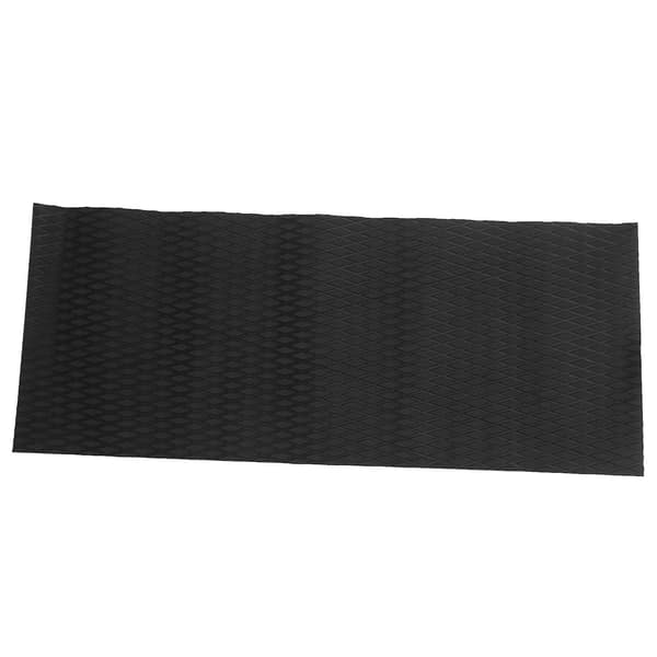 Vandscooter skridsikker marine gulvbelægning syntetisk Eva skumplade 37x92cm jetski sort surfboard måtte