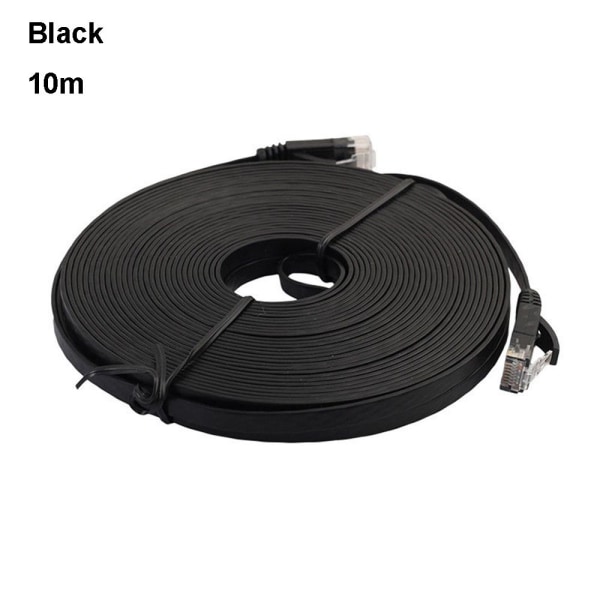 1/3/5/8/10m Ethernet Cable Network Lan Utp Patch Cord Black 10m