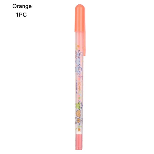 1/3pcs 1.0mm Gel Pens Water Chalk Highlighter Orange 1pc