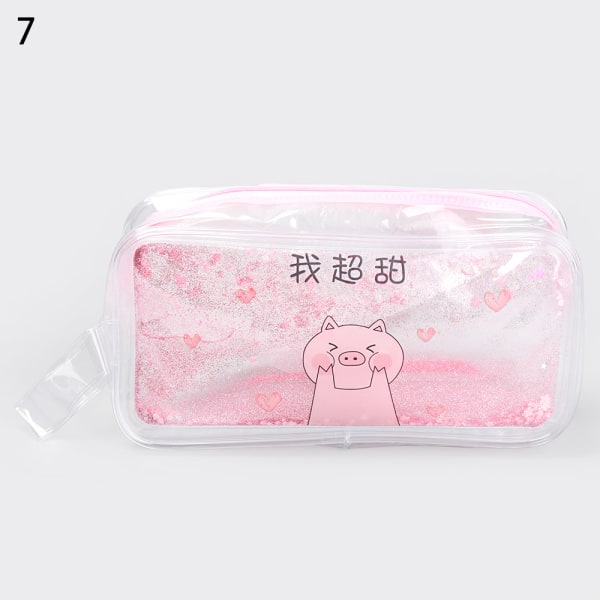 1 Pcs Pencil Case Makeup Pouch Cosmetic Bag 7