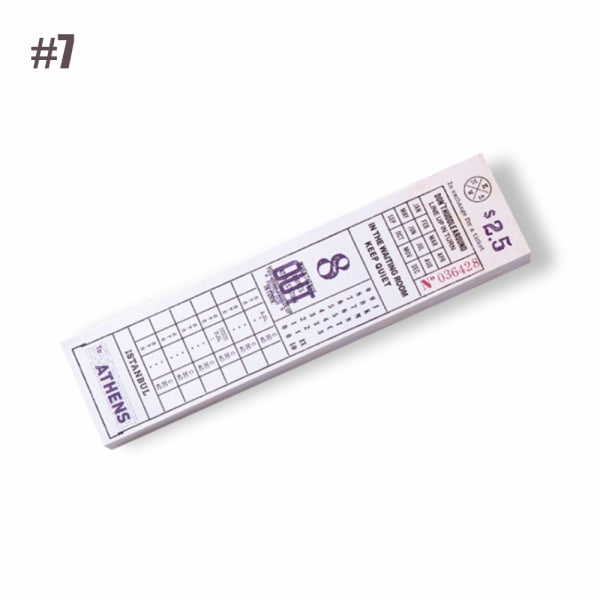 100pcs/set Paper Stickers Sticky Notepad Memo Pad 7