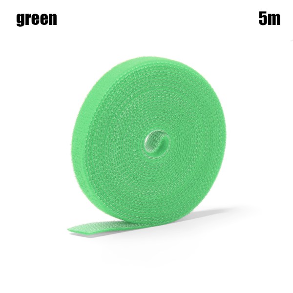 1pc Cable Organizer Cord Winder Wire Management Green 5m