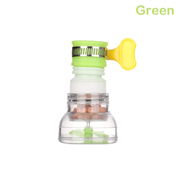 1pc Kitchen Faucet Water Filter Splash-proof Green