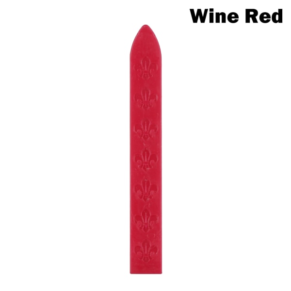 1pc Sealing Stamps Wax Stick Retro Wine Red