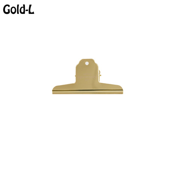 1pc Storage Clip Metal Clips Letter Clamp Gold L