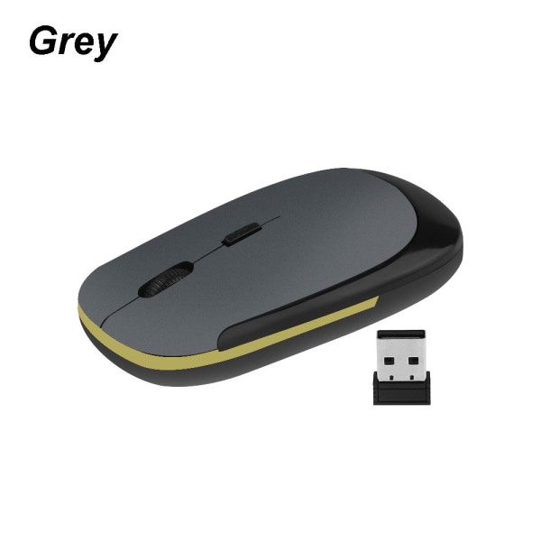 2.4ghz Wireless Mouse Mice Usb Receiver Grey