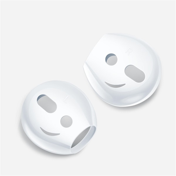 2pairs Case Cover Silicone Ear-pads White