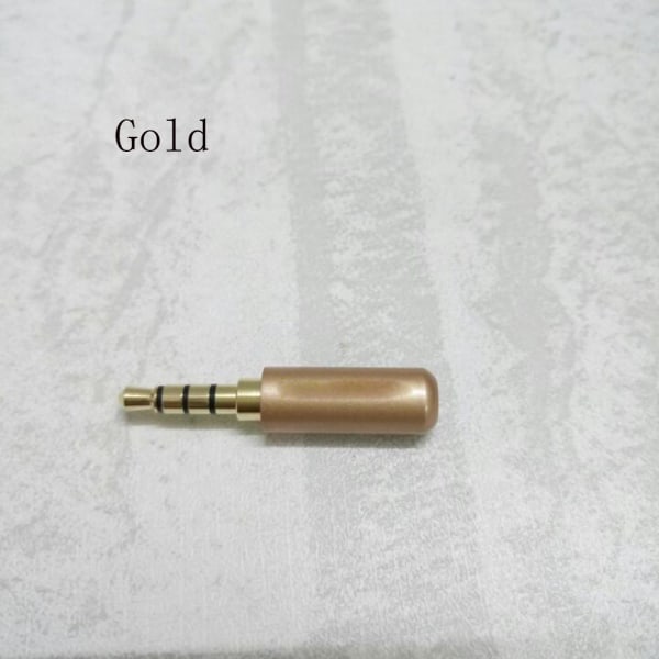 3.5mm Headphone Plug Gold Plated 4pole