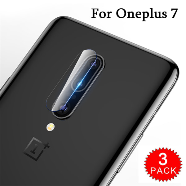 3pcs Protective Film Camera Screen Back Phone Lens For Oneplus 7