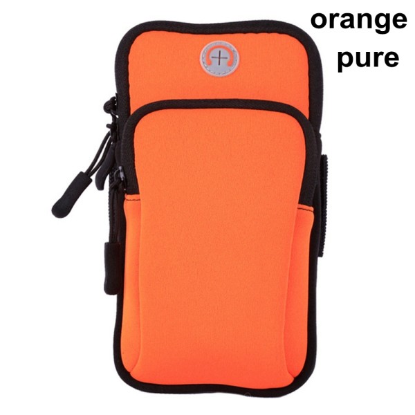 Armband Bag Phone Pouch Sports Orange Pure