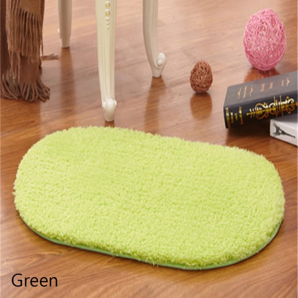 Bath Mat Bathroom Carpet Doormat Green