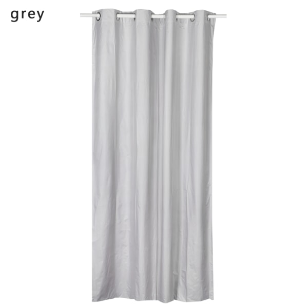 Blackout Curtains Window Decor Drapes Grey