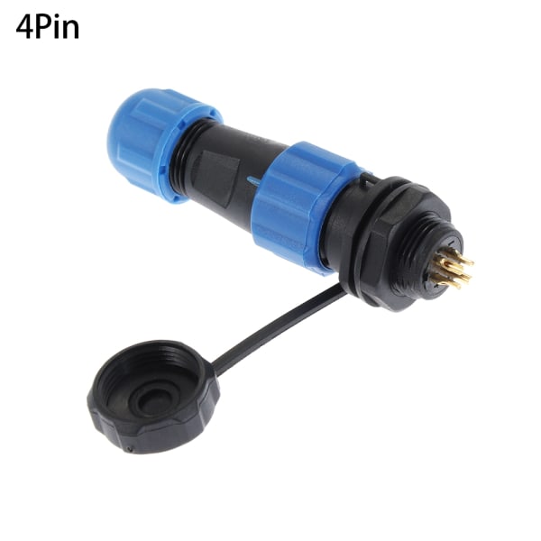 Cable Connector Sp13 Ip68 Waterproof 4 Pin