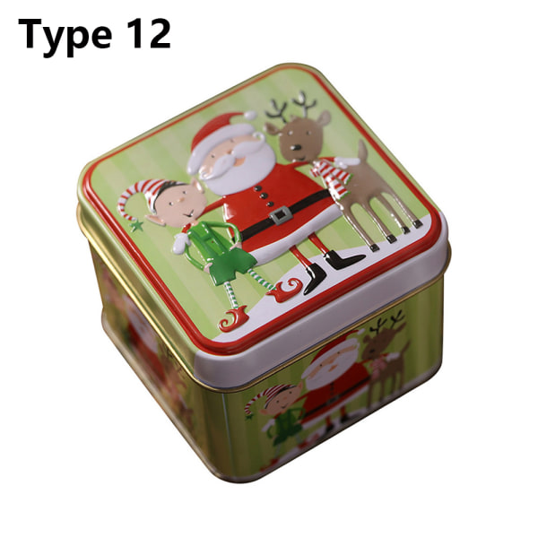 Candy Box Sealed Cans Christmas Supply Type 12