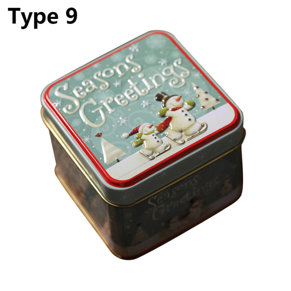 Candy Box Sealed Cans Christmas Supply Type 9