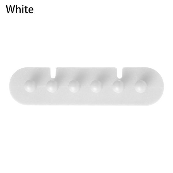 Candy Color Cable Winder Cord Organizer Wire Storage White