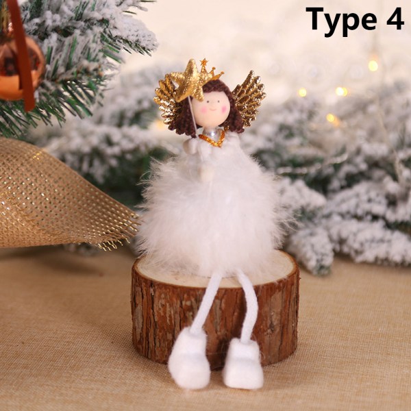 Christmas Decoration Angel Doll Lovely Girl Type 4