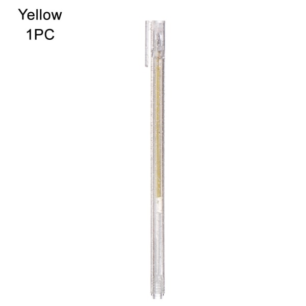 Gel Pen Color Pens Fluorescent Yellow 1pc