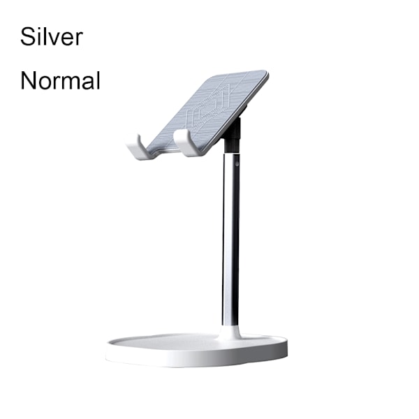 Mobile Phone Holder Stand Adjustable Silver Normal