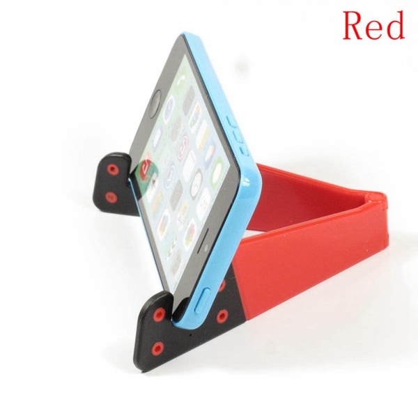 Phone Holder Tablet Foldable Red