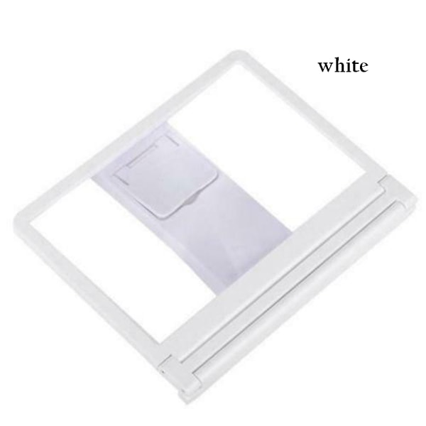 Phone Screen Magnifier Video Amplifier Stand White